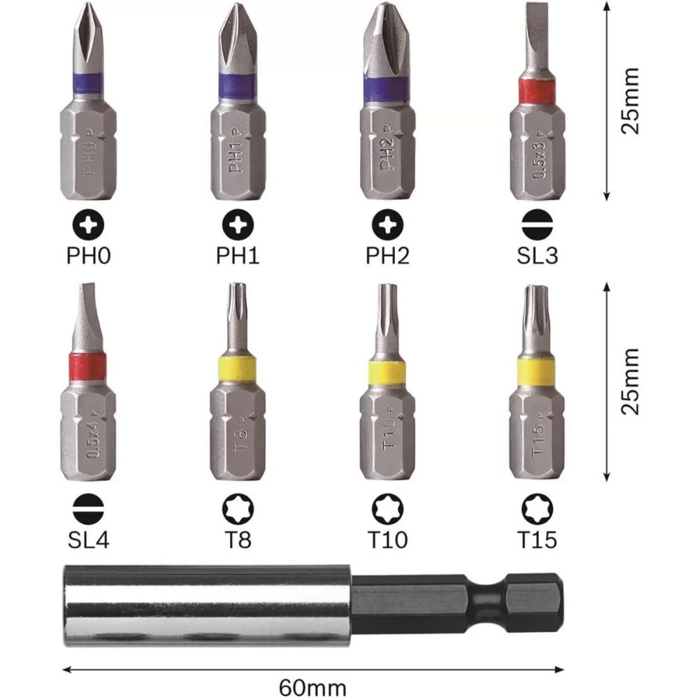 Акумуляторний шуруповерт Bosch GO 3 Professional (3.6 В, 2 А*год, 8 біт) (06019H2201)