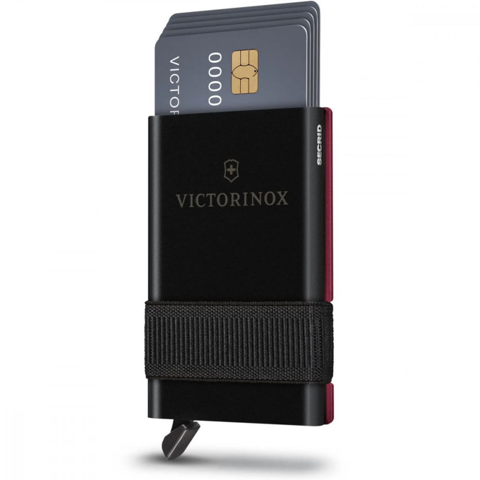 Картка-мультитул з картхолдером Victorinox SMARTCARD Wallet Iconic Red 0.7250.13