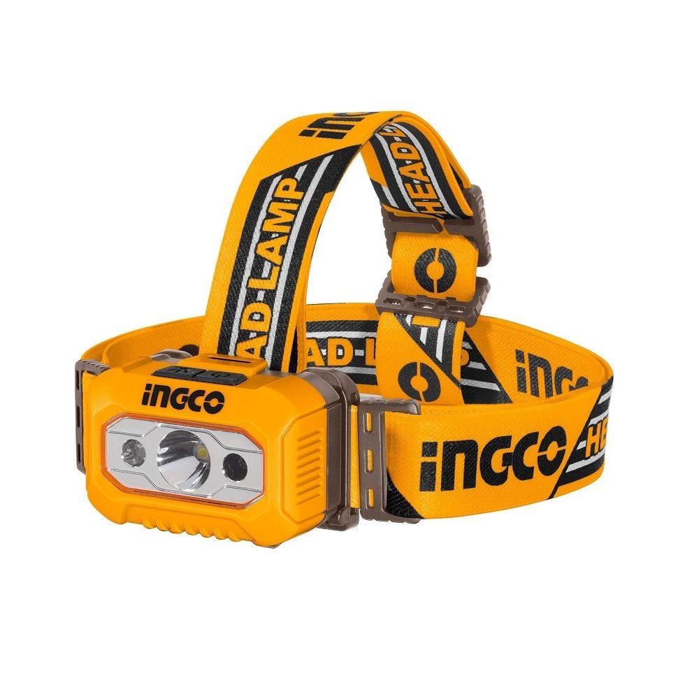 Налобный фонарь IPX4 200 лм INGCO Налобный фонарь IPX4 200 лм