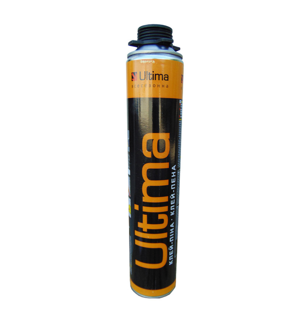 ULTIMA Клей-пена под пистолет для пенопласта 750ml, (A4127) ПТ-9634