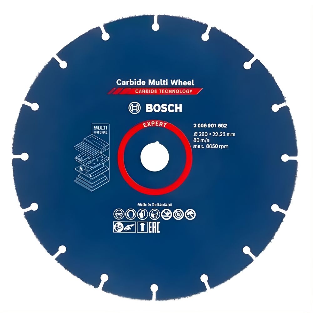 Круг відрізний Bosch Carbide Multi Wheel (230х1х22.23 мм) (2608901682)