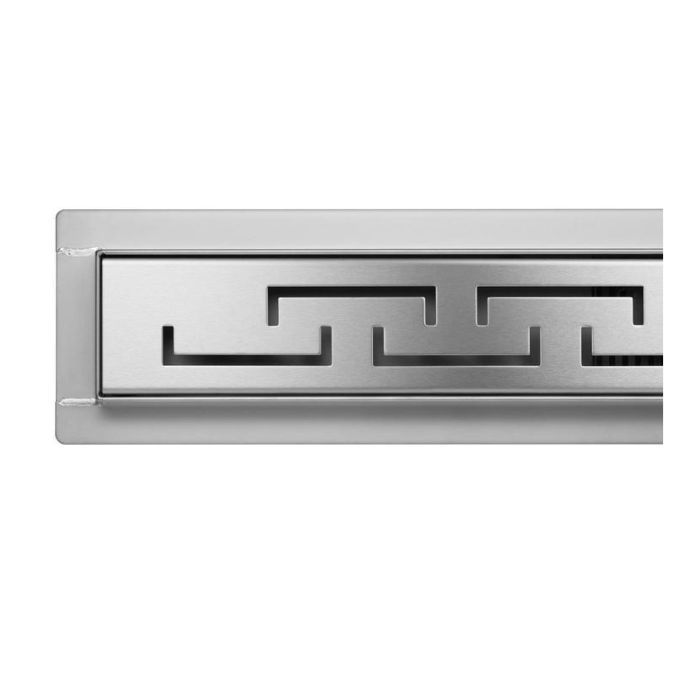 Трап підлоговий для душу FALA "OLIMP" 80x7х7 см з нержавіючої сталі