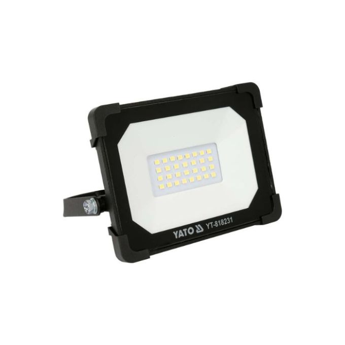 Прожектор YATO Світлодіодний SMD 20Вт, 230В, 1900Лм, 30 діодів, 140х124,5х32 мм