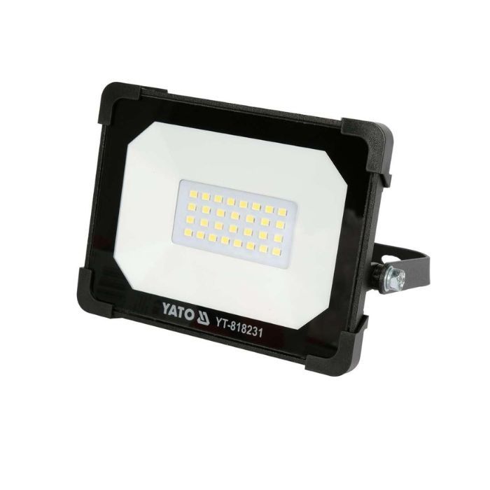 Прожектор YATO Світлодіодний SMD 20Вт, 230В, 1900Лм, 30 діодів, 140х124,5х32 мм