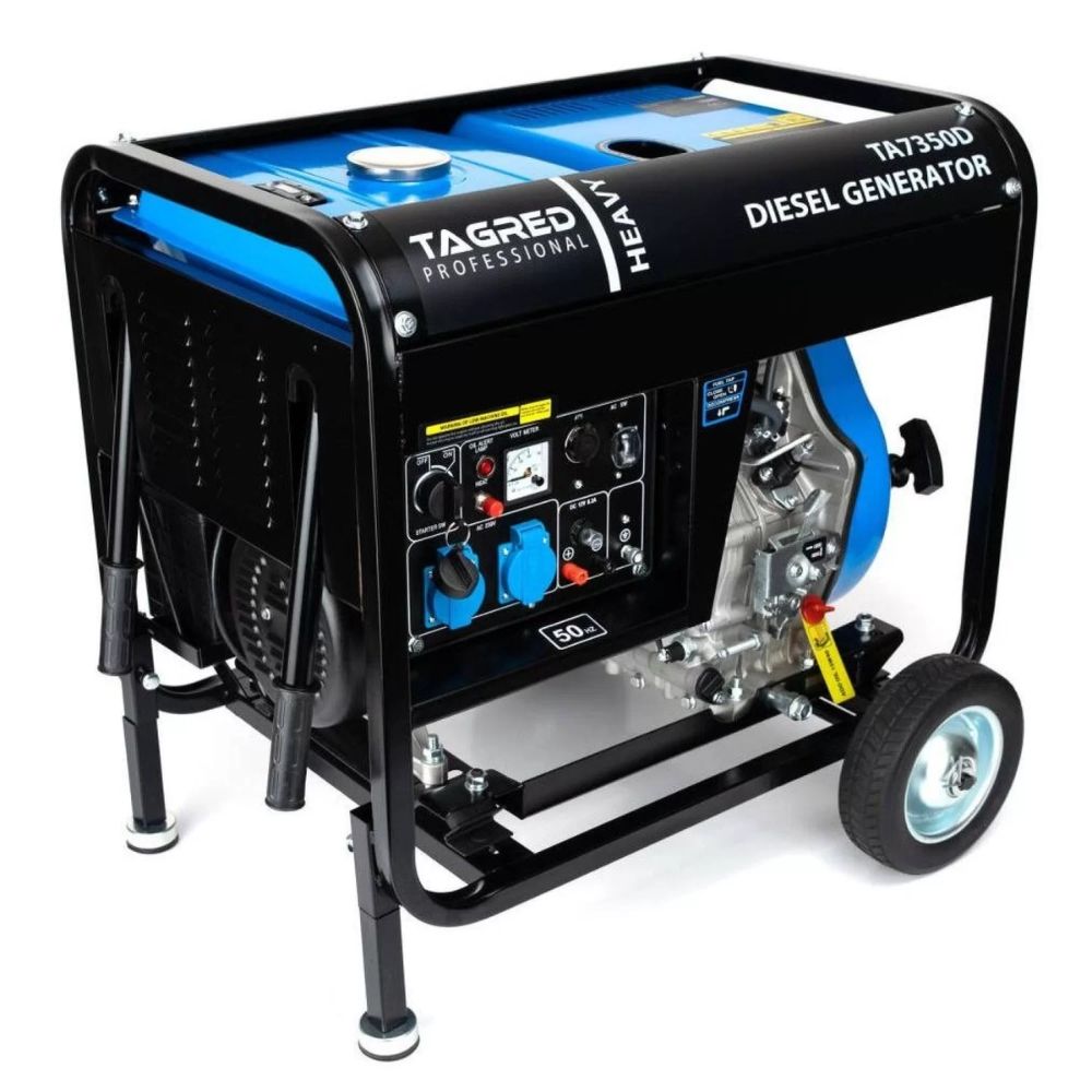 Генератор дизельний TAGRED TA7350D + олива (5 кВт)