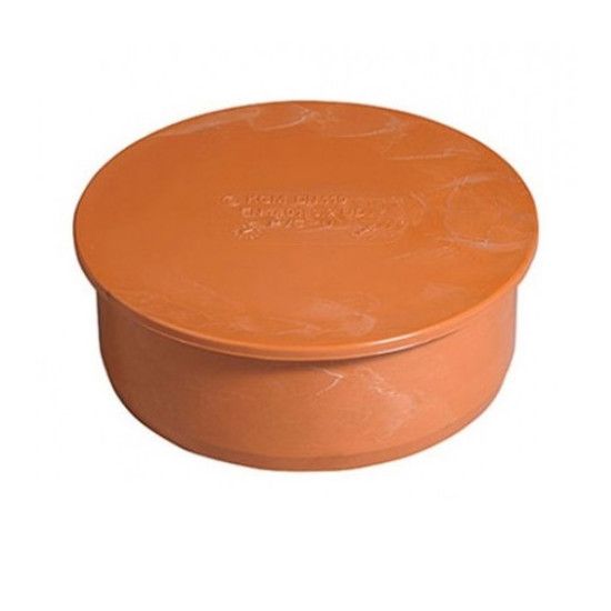 Заглушка Ostendorf 110мм оранжевый