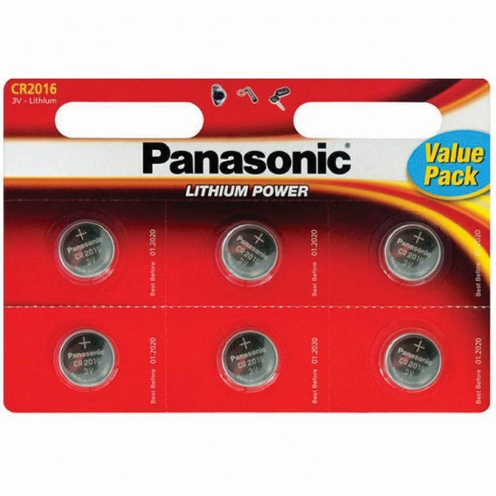 Батарейка CR-2025 Lithium, 3V, PANASONIC (CR-2025EL/6B)