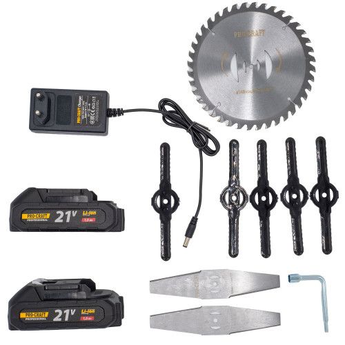 Набір Акум пила Procraft PKA24Li + Акумуляторна коса Procraft PTA24 + Олива 200 мл