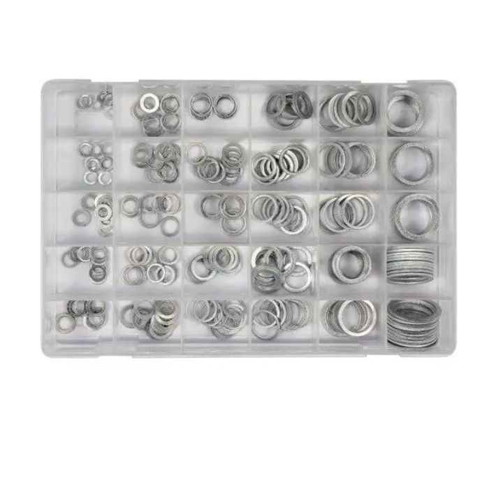 Шайби алюмінієві YATO 5/9 - 28/36 мм набір 300 шт. набір