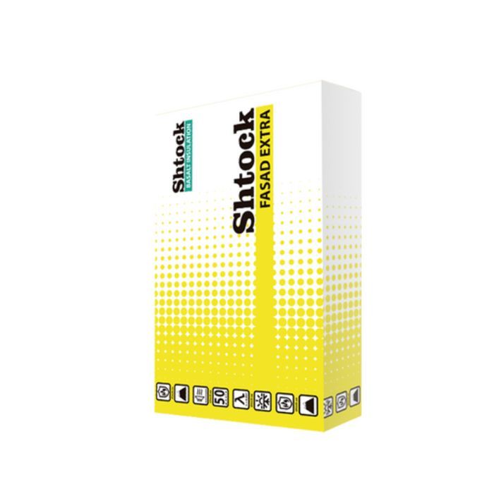 Базальтова вата Шток (Shtock) Fasad Extra, 100мм, 0.6*1.2м, 135кг/м3, 1.44м2