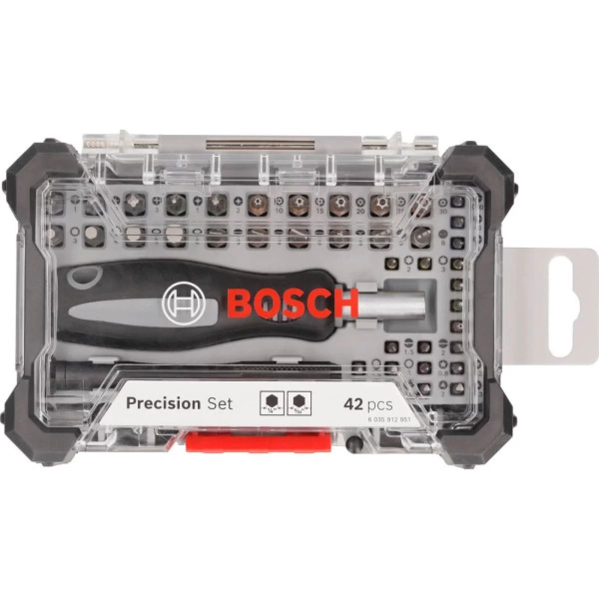 Викрутка з бітами Bosch Precision Set (42 шт.) (2607002835)