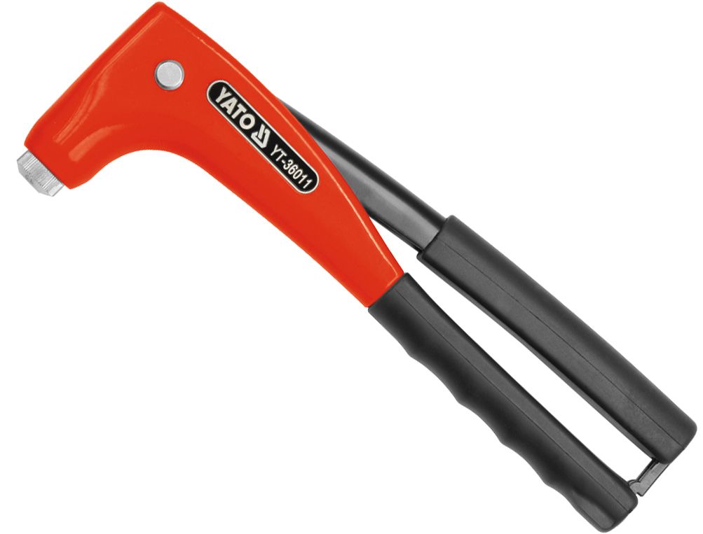 Заклепочник ручной YATO поворотный для болтов Ø=2.4, 3.2, 4, 4.8 мм 253мм