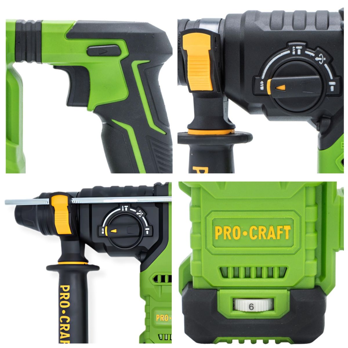 Набір Перфоратор Procraft PHA30 (без АКБ та ЗП) + АКБ 20/4 + з/п 20/1