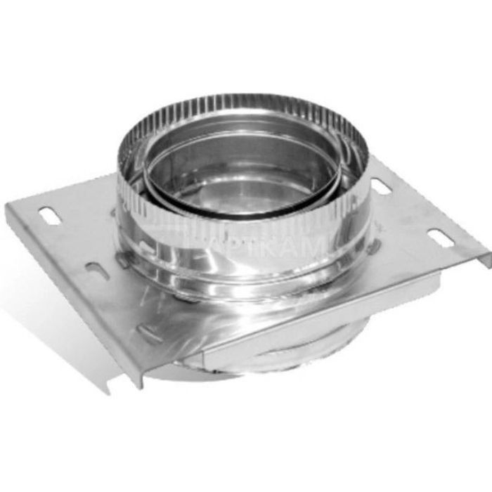 Розвантажувальна платформа нерж/нерж Версія Люкс D-150/220 мм товщ. 0,5 мм