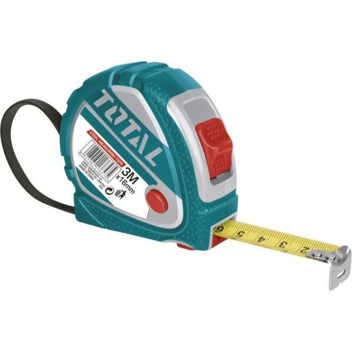 Рулетка TOTAL 3мх16мм