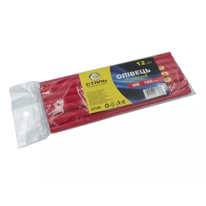 Карандаш столярный 180 мм.