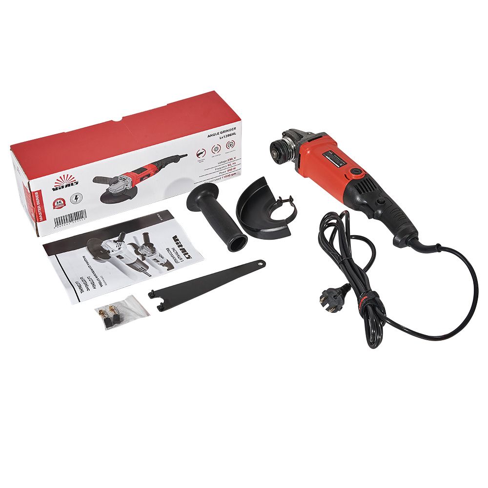 Машина шлифовальная угловая Vitals Master Ls1286HL