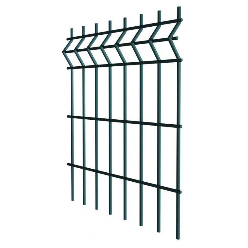 Сітка секційна 3D 2000х2500х4 ф.4х4 50х180 ОЦ+RAL 7016 (Сірий)