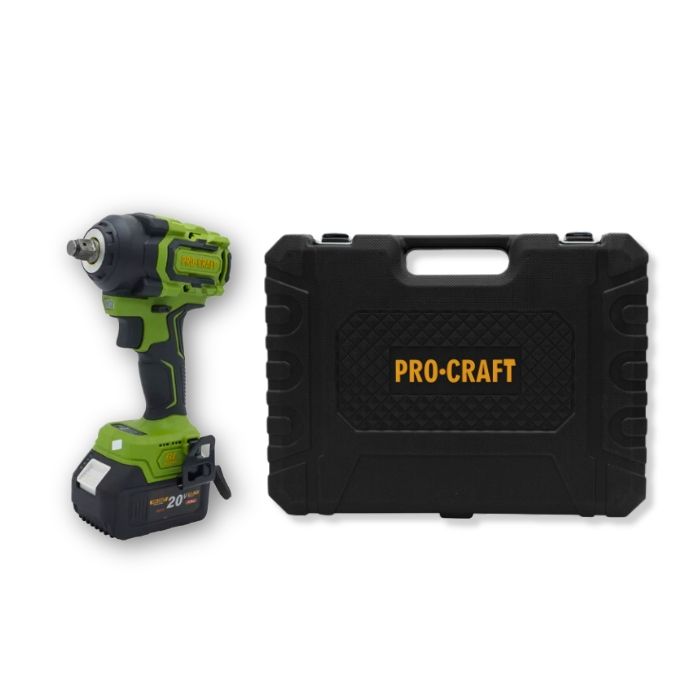 Набор Аккумуляторная гайковерт PWA18+батарея Procraft 20/4 Energy+зарядное устройство Procraft 20/1