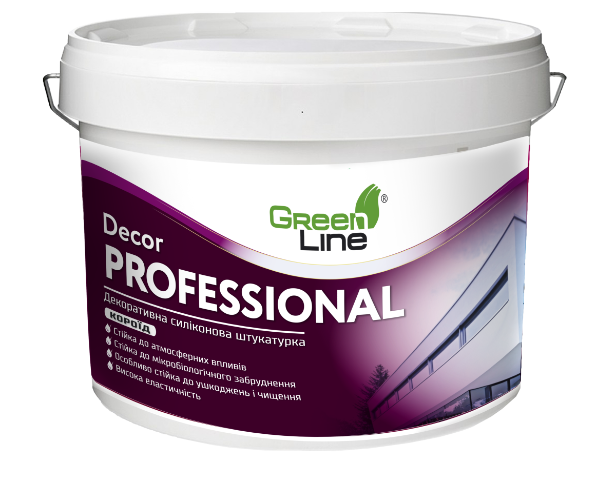 Декоративна силіконова штукатурка DECOR PROFESSIONAL “КАМІНЦЕВА”