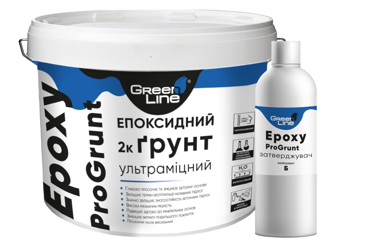 Епоксидний 2к ґрунт ультраміцний EpoxyProGrunt