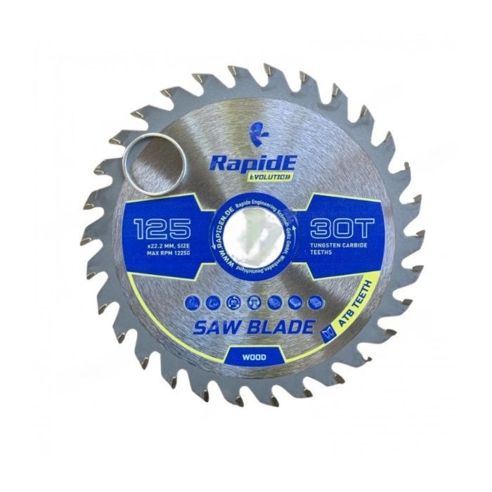 Пильний диск по дереву RapidE BASIC SERIES 125х22,23х24Т