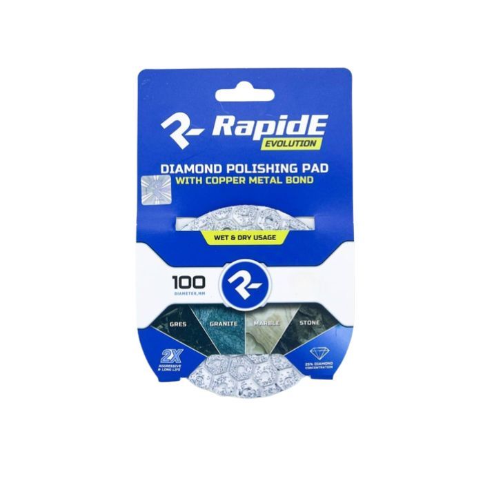 Круг алмазний гнучкий RapidE 100мм, зернистість 100