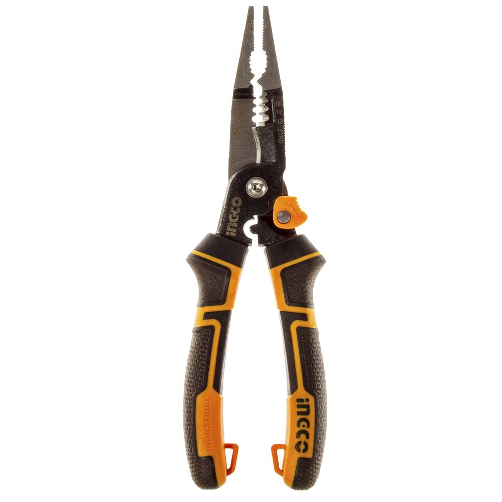 Багатофункціональні довгогубці 6 в 1 "Profi" 200 мм INGCO INDUSTRIAL