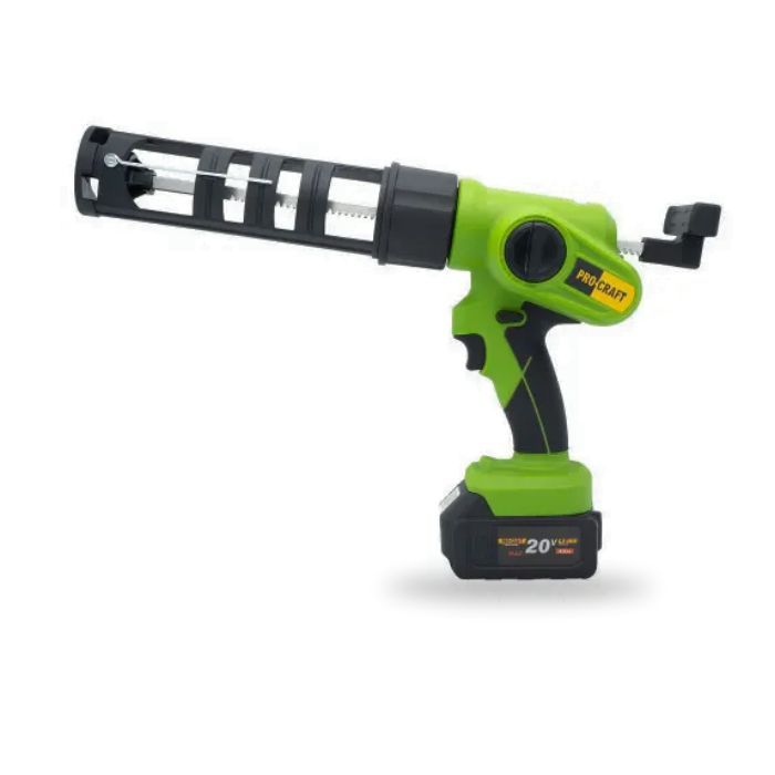 Акумуляторний пістолет для герметика Procraft PC20 (Без АКБ та ЗП)