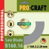 Пиляльний диск Procraft B160.16 16T (по дереву)