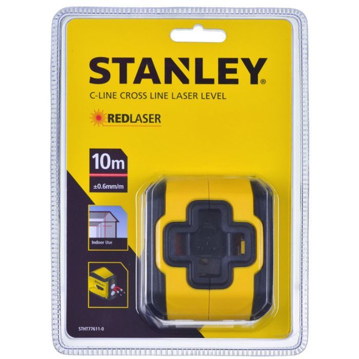 Уровень лазерный Stanley, черный, 10м