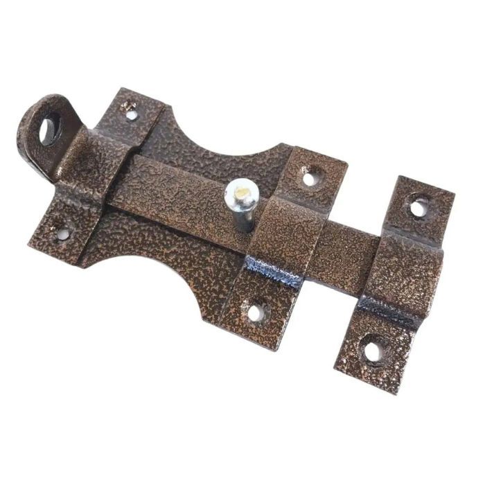 Засув "Метелик" мідний антик (155*80 мм) ТМ БеМаС