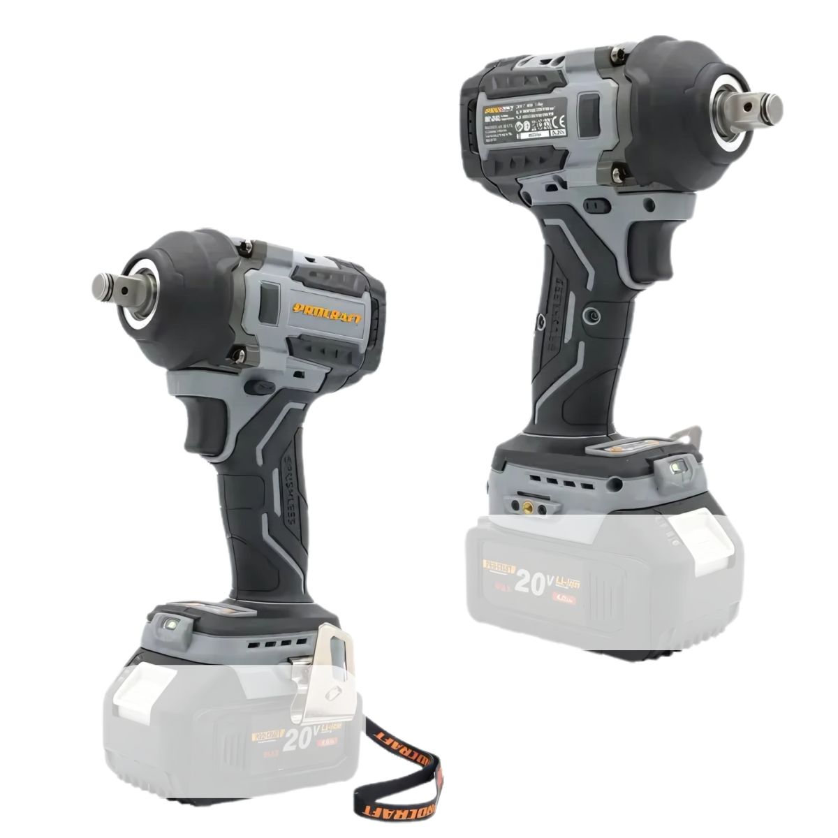 Акумуляторний гайковерт Procraft industrial IW550A (без акб та зп)