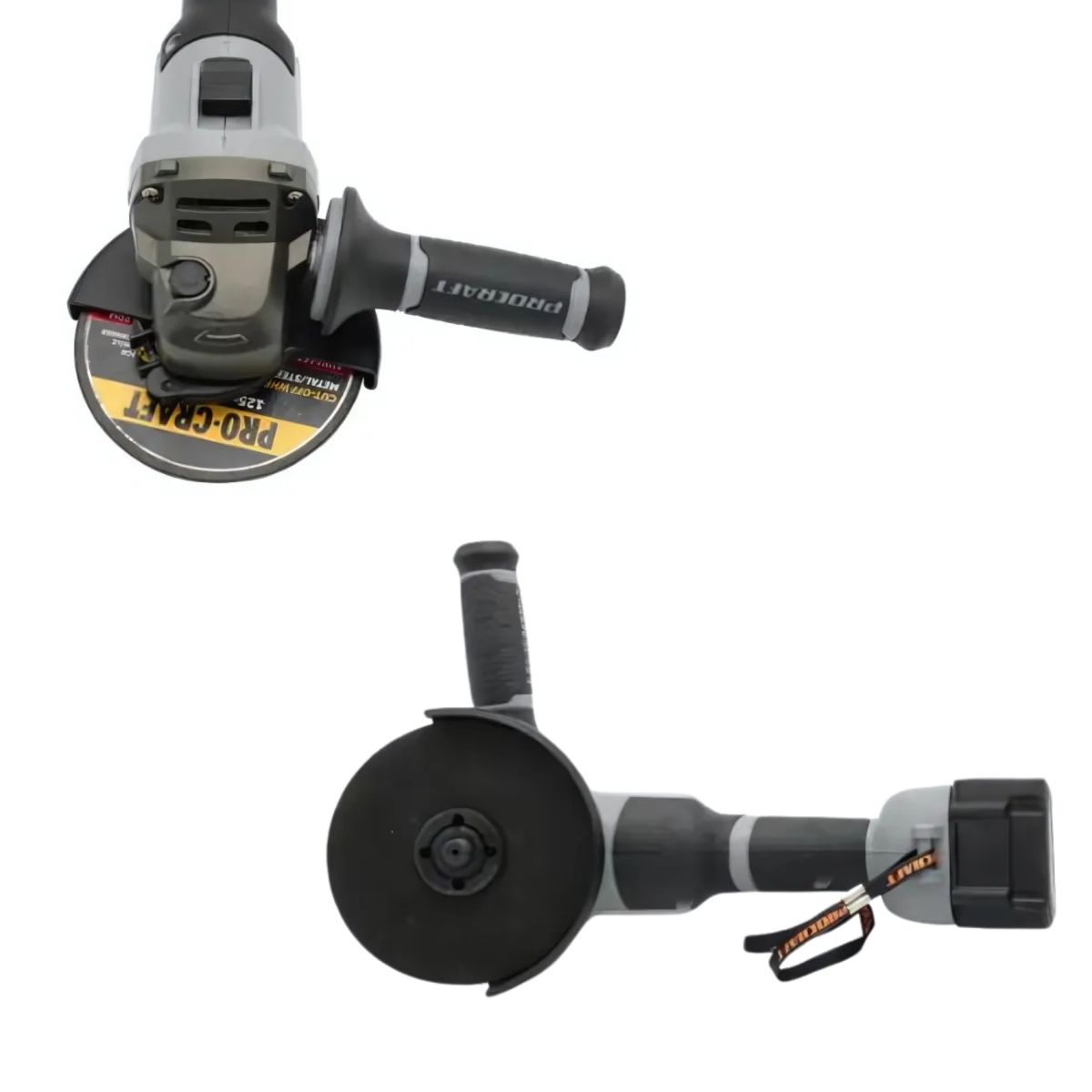 Акумуляторна болгарка Procraft industrial AG125A Кейс (1 акб та зп)