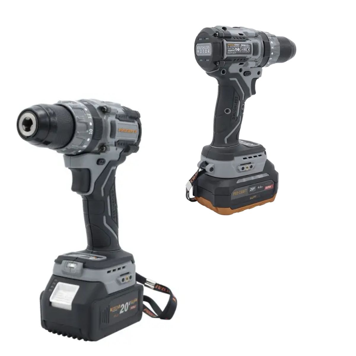 Шуруповерт Procraft industrial CD20A (з 1 акб та зп)