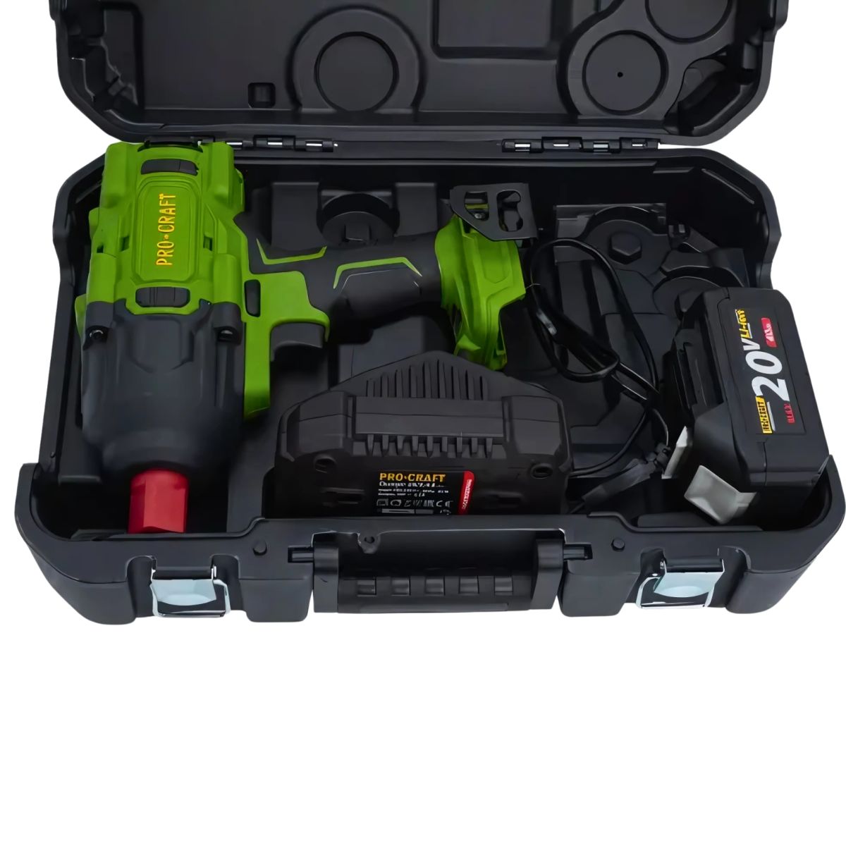 Аккумуляторный гайковерт Procraft PWA82 Кейс (с 1 АКБ и ЗУ)
