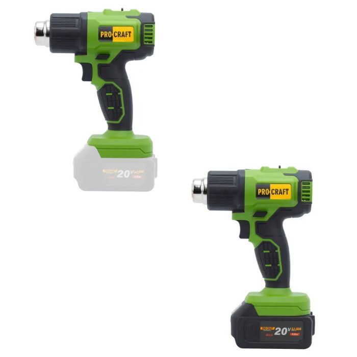 Аккумуляторный фен промышленный Procraft PH22 (без акб и зп)