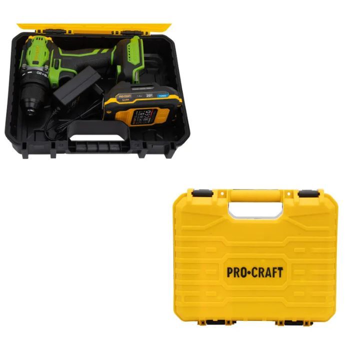 Шуруповерт Procraft PA18Pro (с 1 АКБ)