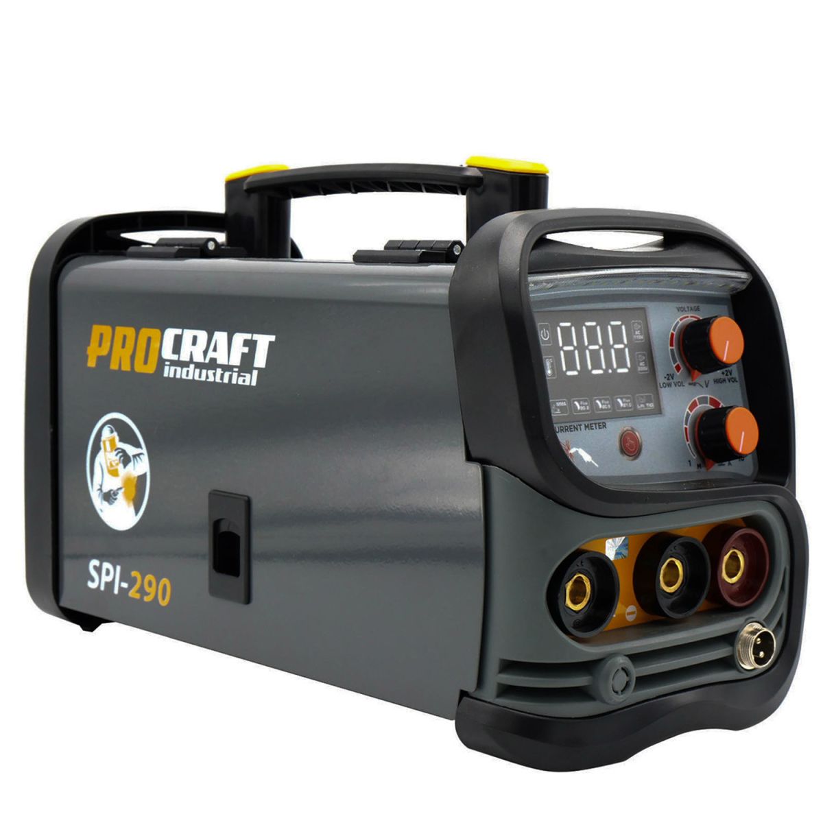 Зварювальний напівавтомат Procraft SPI290 + Флюсовий дріт FW81+ Електроди Procraft AHO36 1кг 3мм
