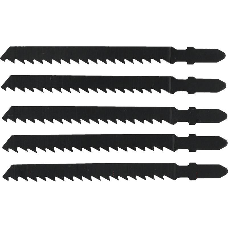 Полотно для електролобзика(дерево) YATO, 6TPI, l=100мм, набір 5пр.