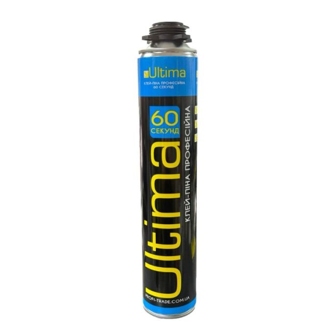 ULTIMA Клей- піна під пістолет 60 СЕК. 800ml