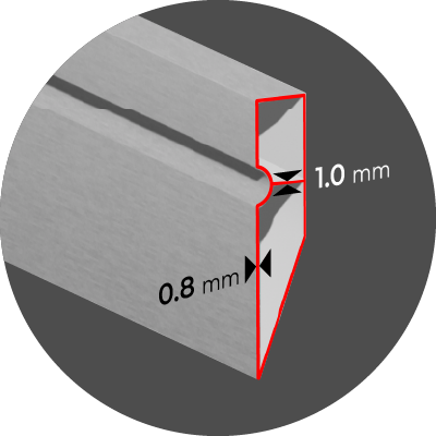 МТ-2215 Правило трапецевидное 150см