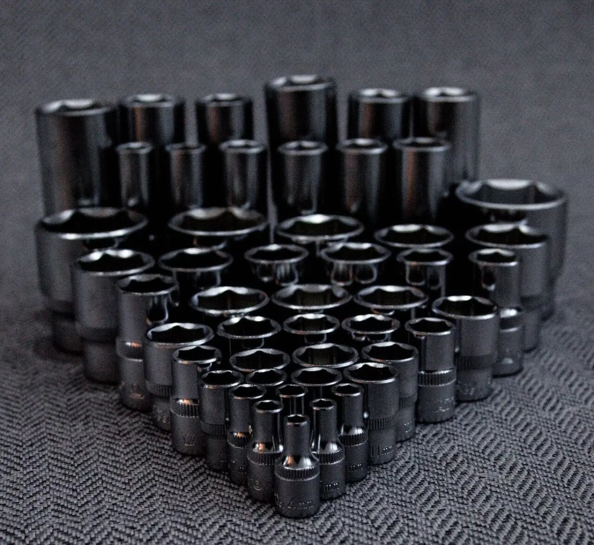 Набір головок торцевих YATO: квадрат 1/2", 3/8", 1/4" з інструментами, насадками 216 шт