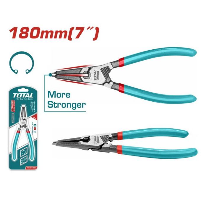Плоскогубці стопорні 7"/180 мм TOTAL