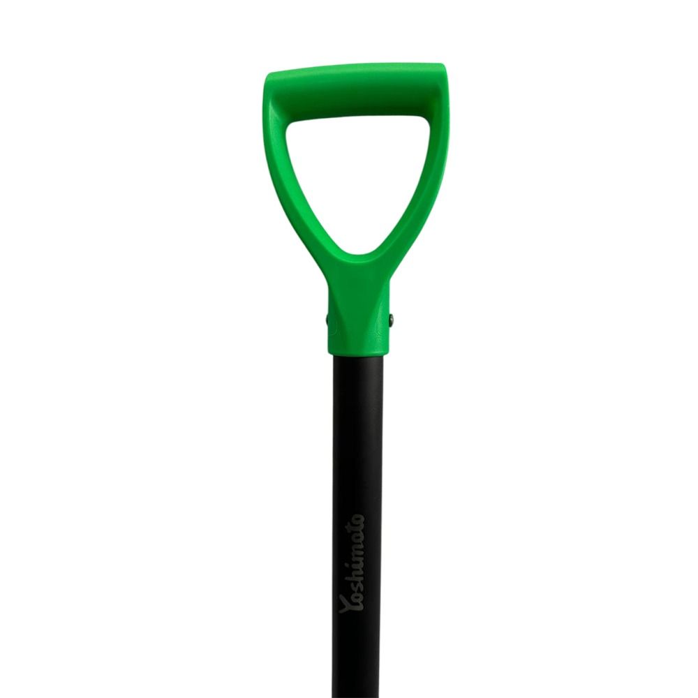 Лопата совкова Yoshimoto без ребер жорсткості з металевим держаком