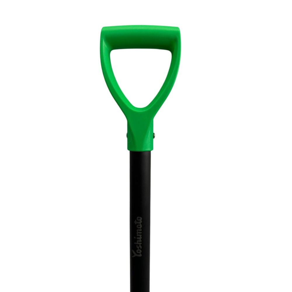 Лопата штикова Yoshimoto з ребрами жорсткості з металевим держаком