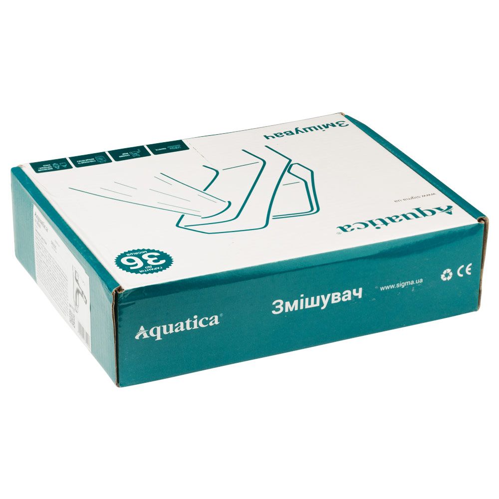 Змішувач HM Ø40 для біде на гайці AQUATICA