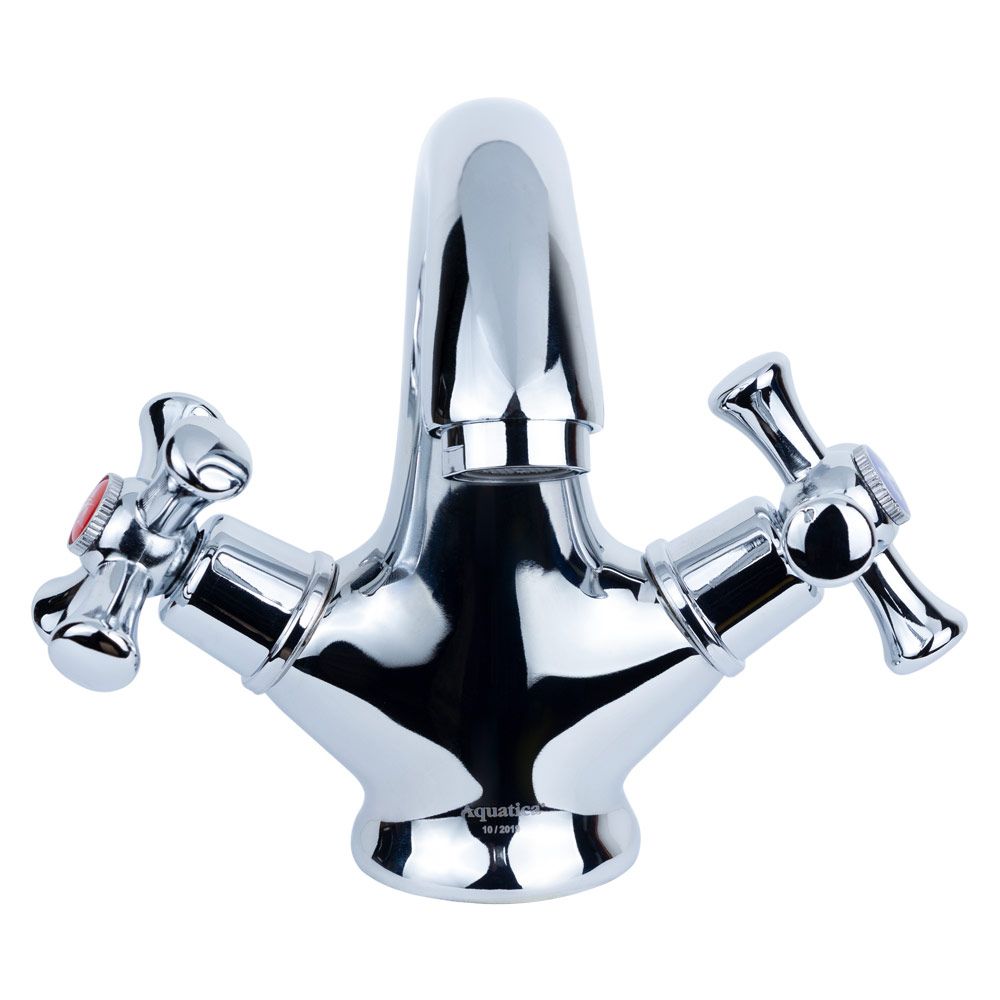 Змішувач PL 1/2" для раковини литий на шпильці AQUATICA PL-2A155C