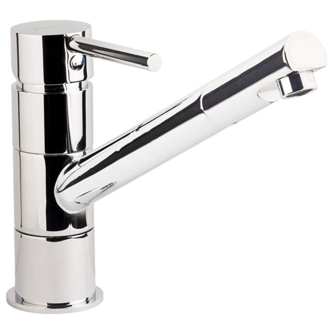 Змішувач HF Ø35 для кухні злив прямий 210мм на шпильці AQUATICA 9705100