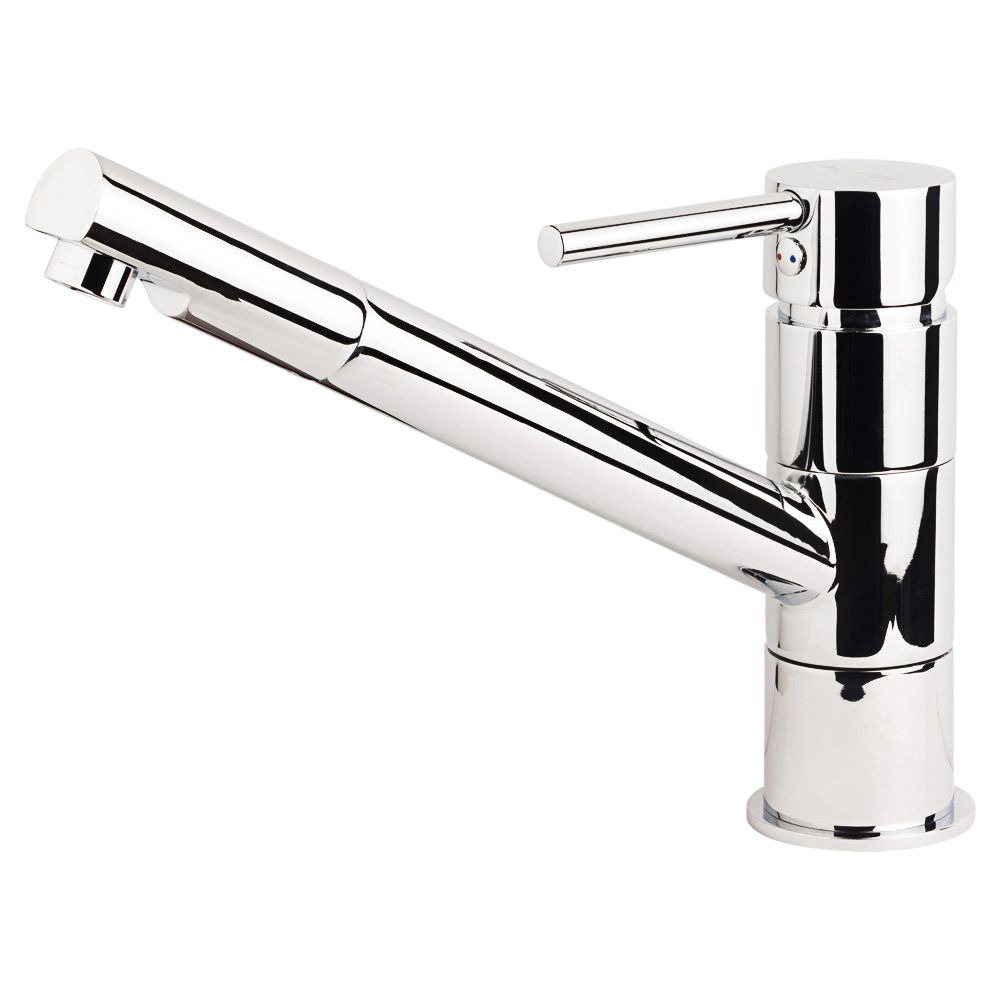 Змішувач HF Ø35 для кухні злив прямий 210мм на шпильці AQUATICA 9705100